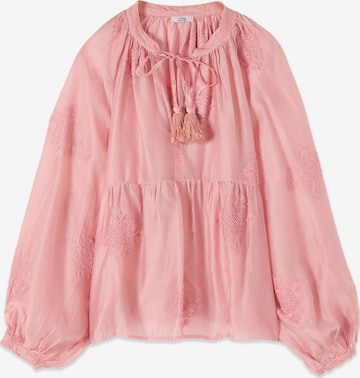 oltre - Blusa en rosa: frente