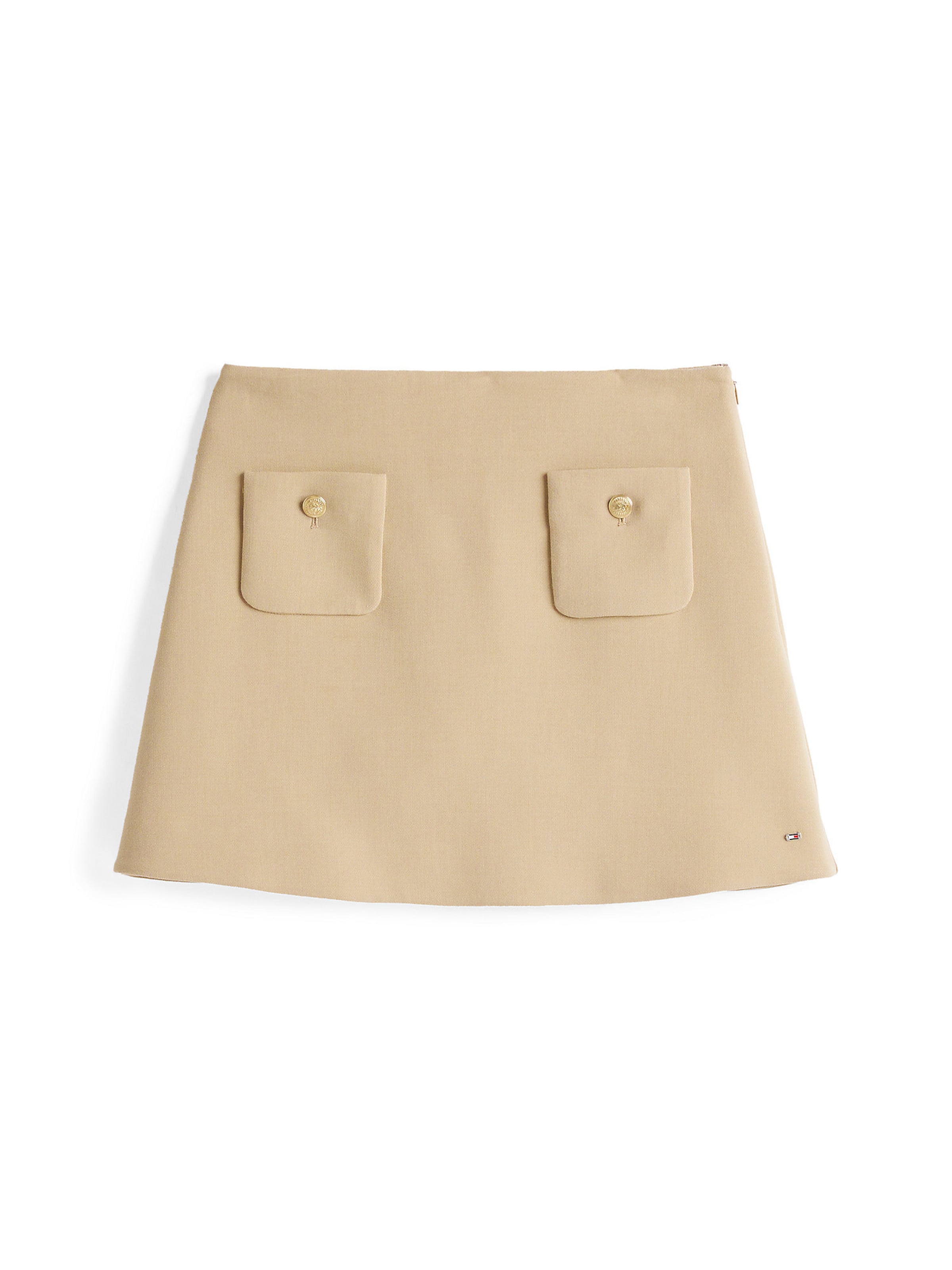 Jupe TOMMY HILFIGER en marron : devant