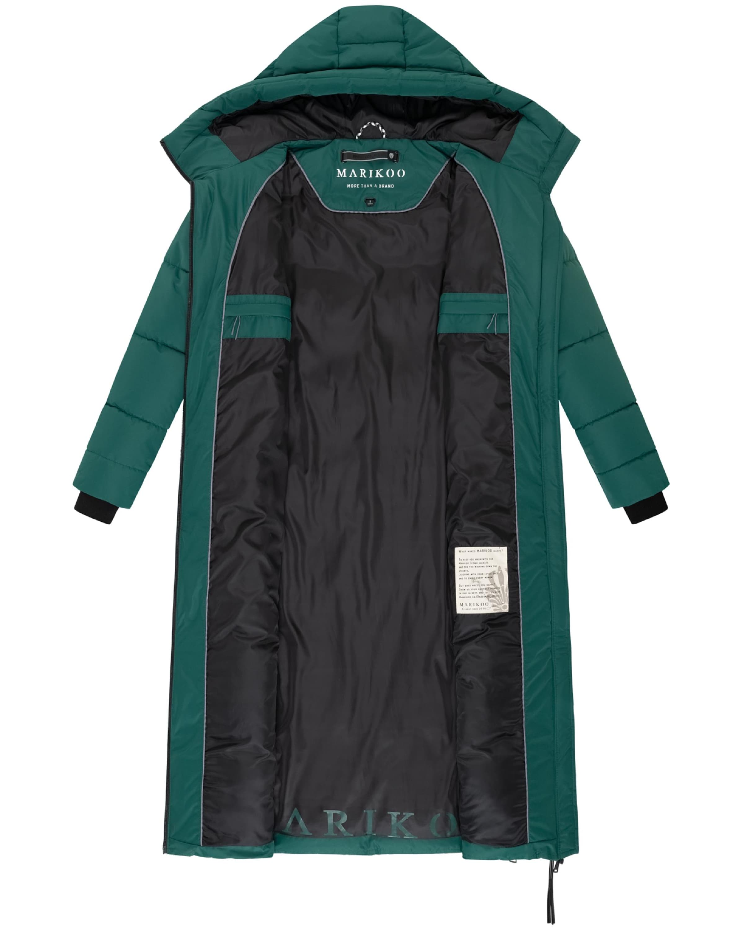 Manteau d’hiver 'Firella XVI' MARIKOO en vert