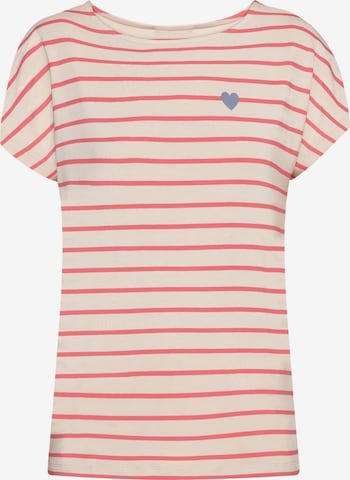 T-shirt Betty Barclay en beige : devant