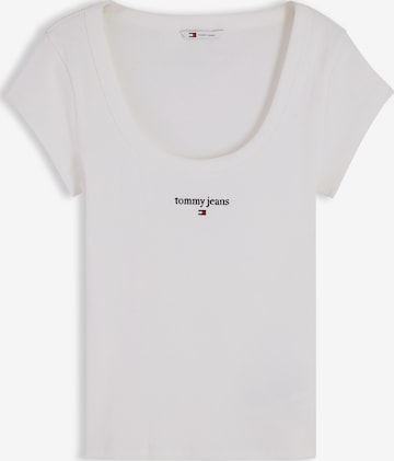 Tommy Jeans - Camisa em branco: frente