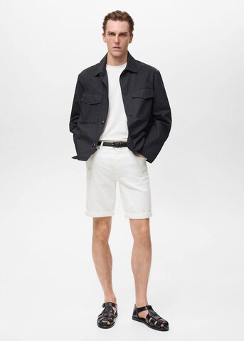 MANGO MAN Slimfit Jeans in Weiß