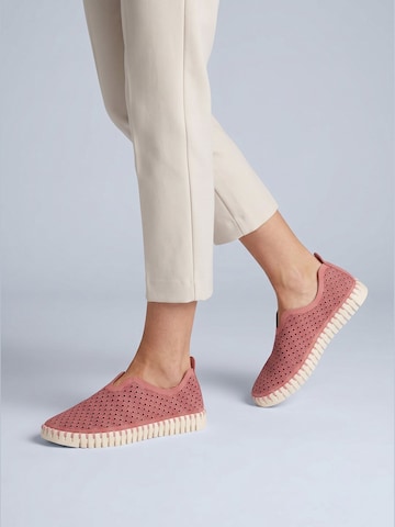 ILSE JACOBSEN - Zapatillas sin cordones en rojo: frente