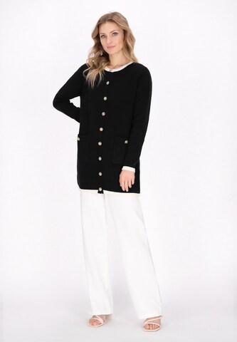 Cardigan DreiMaster Klassik en noir
