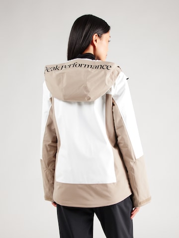 Veste de sport 'Rider Tech' PEAK PERFORMANCE en blanc : devant