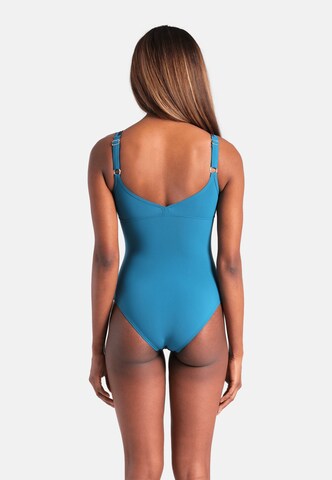 Bustino Costume intero sportivo 'SHAPEWEAR ROSA C-CUP' di ARENA in grigio