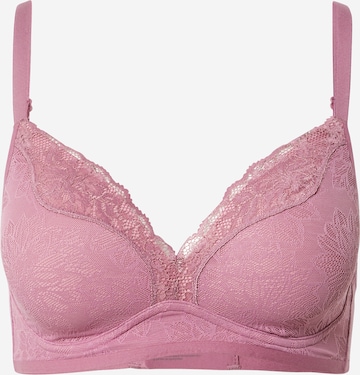 TRIUMPH Bralette Bra in Purple: front