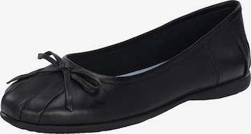 FREUDE Ballet Flats 'ALTEA' in Black: front