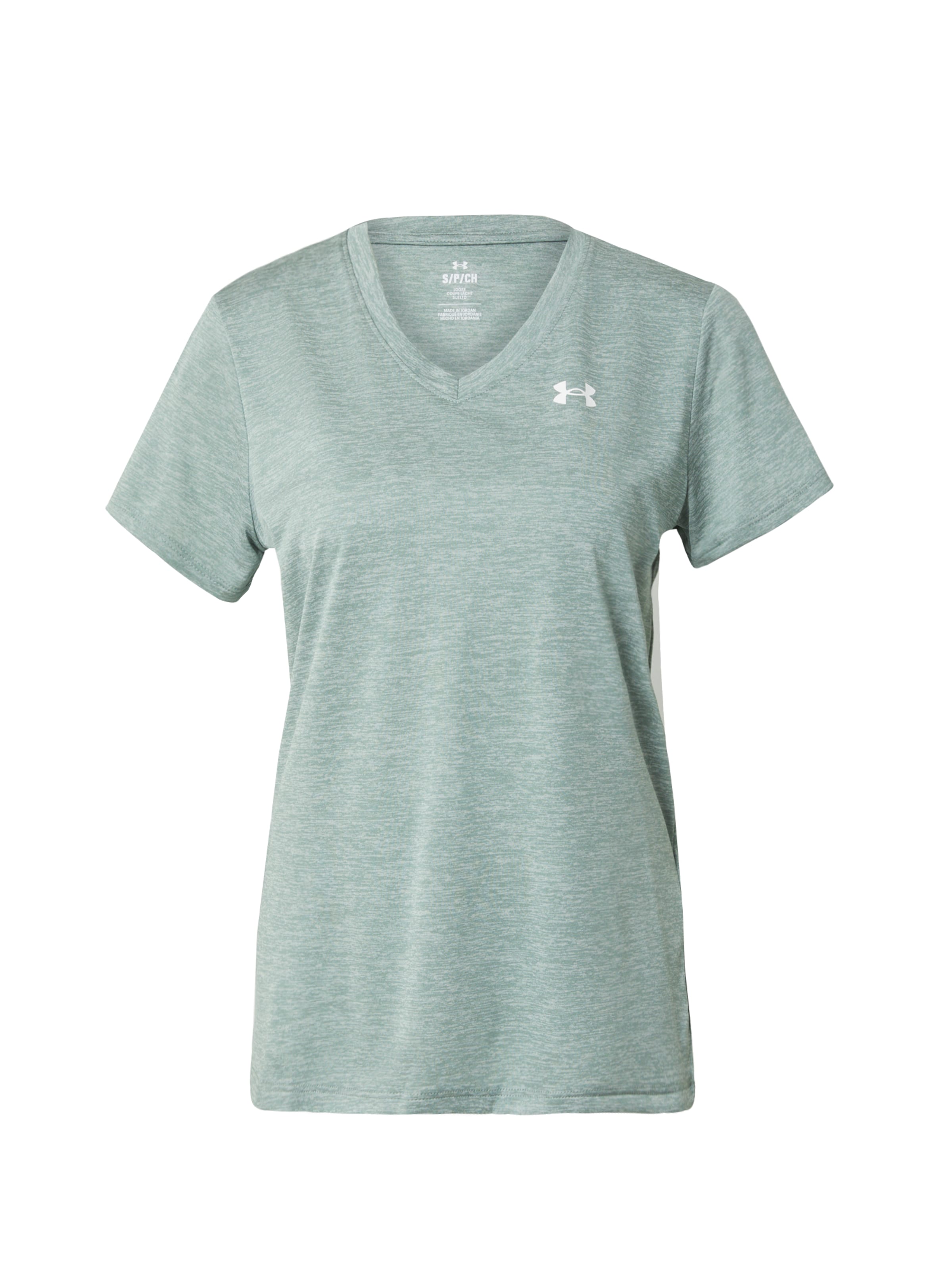UNDER ARMOUR - Camiseta funcional 'Twist' en verde: frente