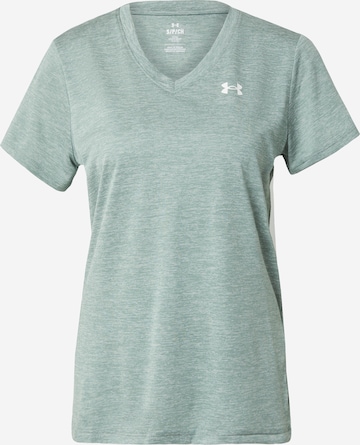 Maglia funzionale 'Twist' di UNDER ARMOUR in verde: frontale