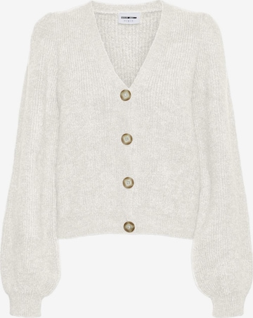 Noisy may Knit Cardigan 'Son' in Beige: front
