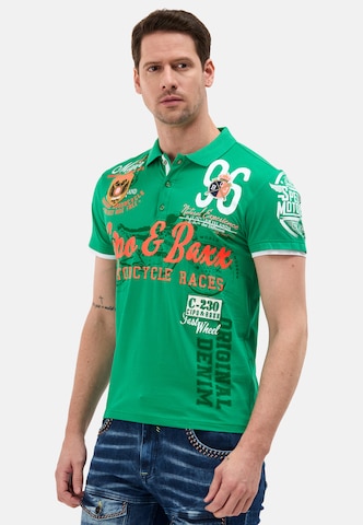 CIPO & BAXX Poloshirt in Grün