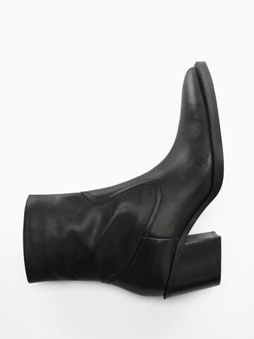 Bottines 'Coa' MANGO en noir