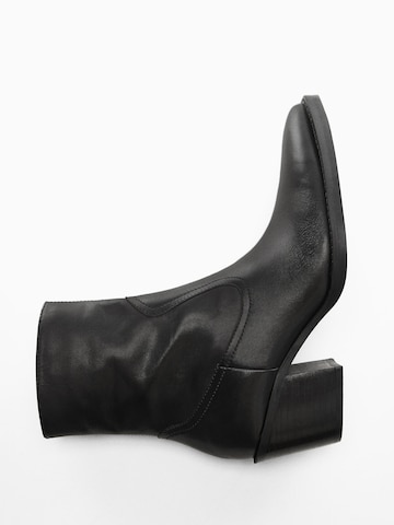 MANGO Booties 'Coa' in Black