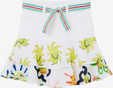 Desigual Skirt 'Heart' in White: front