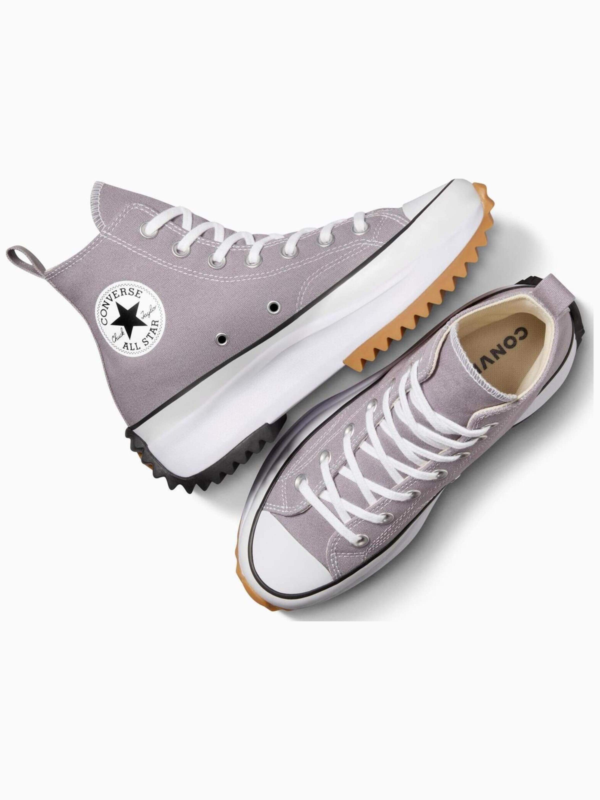 Baskets hautes 'Converse Run Star Hike Platform' CONVERSE en violet