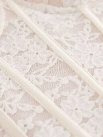 Next - Corset en blanco