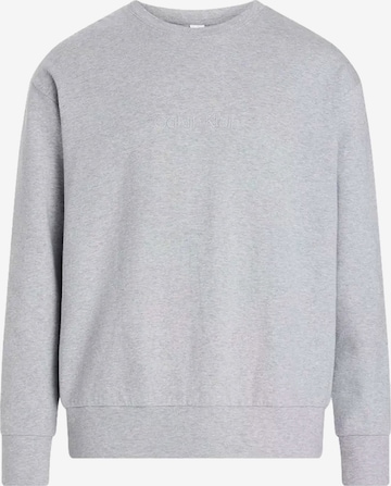 Calvin KleinSweater majica - siva boja: prednji dio