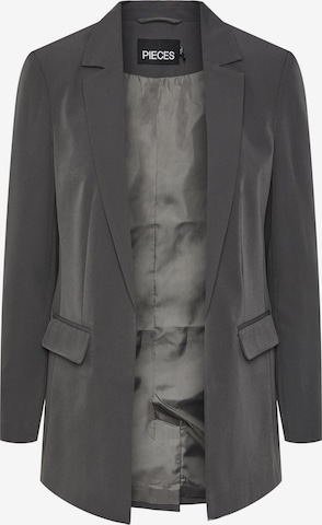 Blazer 'Bossy' di PIECES in grigio: frontale