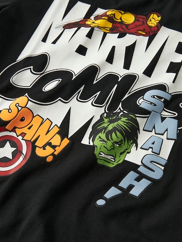 NAME IT Футболка 'NKMALFI MARVEL' в Черный