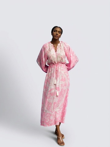 Robe 'Robe Longue Ursula' Miss June en rose