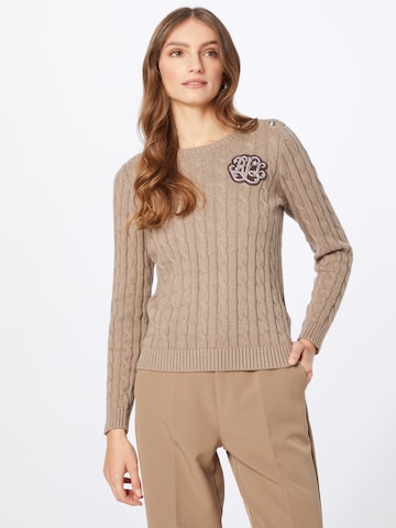 Lauren Ralph Lauren Pullover 'MONTIVA' in Grau: predná strana