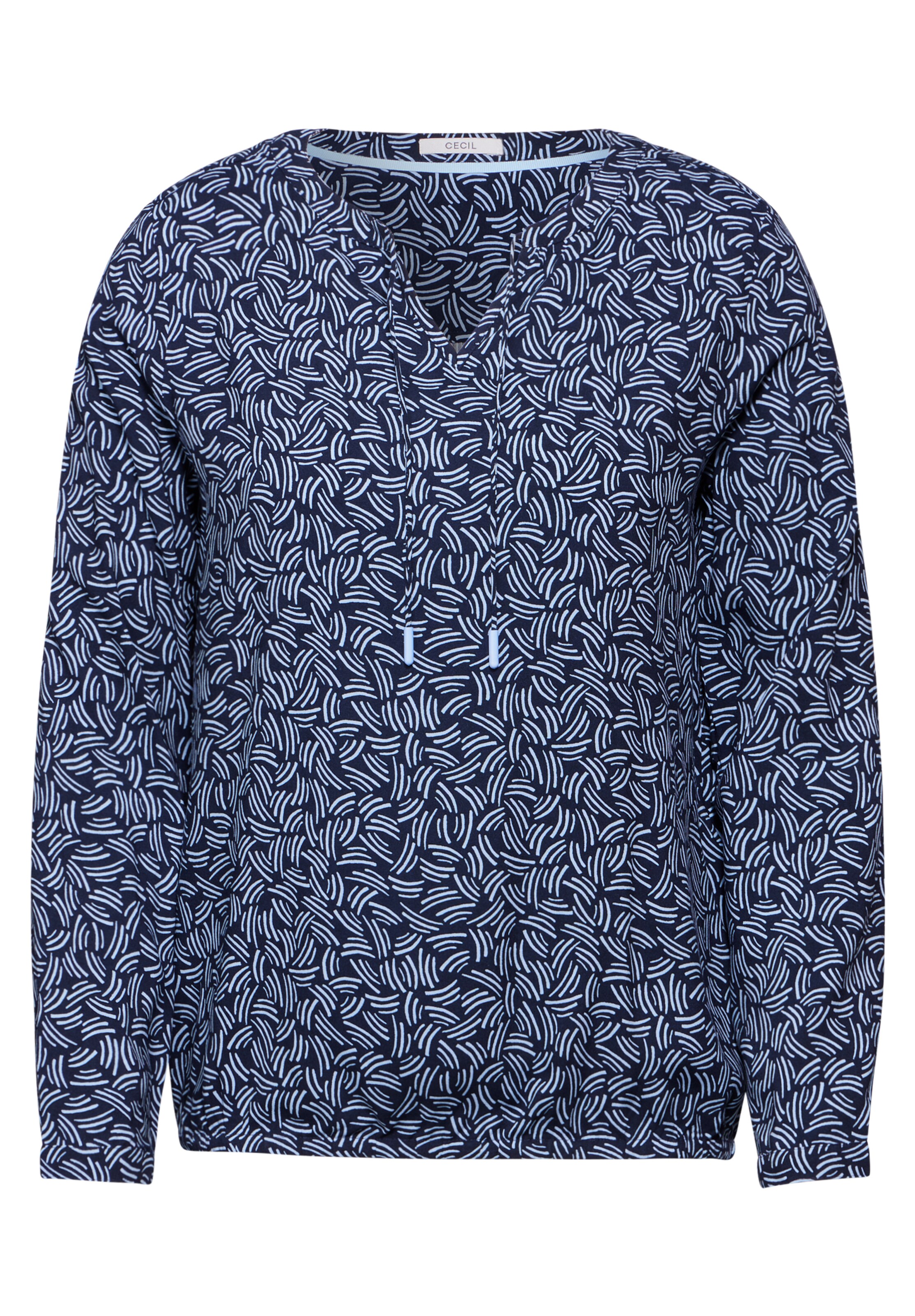 CECIL Bluse in Blau: Vorderseite