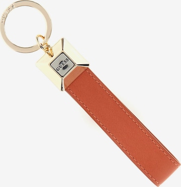 GUESS Key Ring in Orange: front