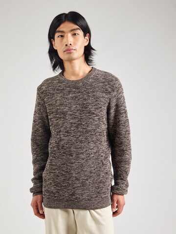SELECTED Pullover 'SLHVince' in Braun: Vorderseite