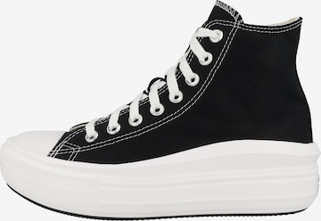 CONVERSE Korkeavartiset tennarit 'CHUCK TAYLOR ALL STAR MOVE HI' värissä musta