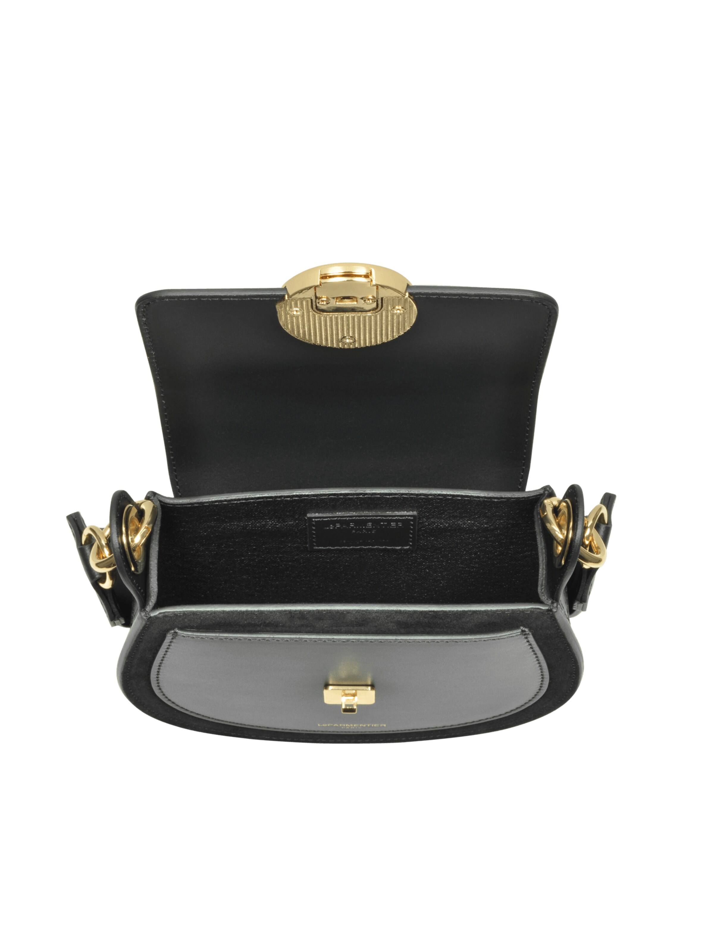 LeParmentier Handtas 'Yucca' in Zwart