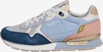 Pepe Jeans Sneakers 'Brit Back W' in Blue: front