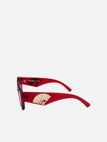 Occhiali da sole 'Karl Lagerfeld KL6127S Wine pink 52/18/140 Women Sunglasses' di Karl Lagerfeld in rosso