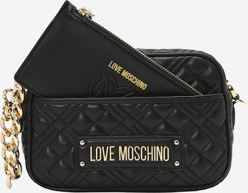 Sac à bandoulière Love Moschino en noir