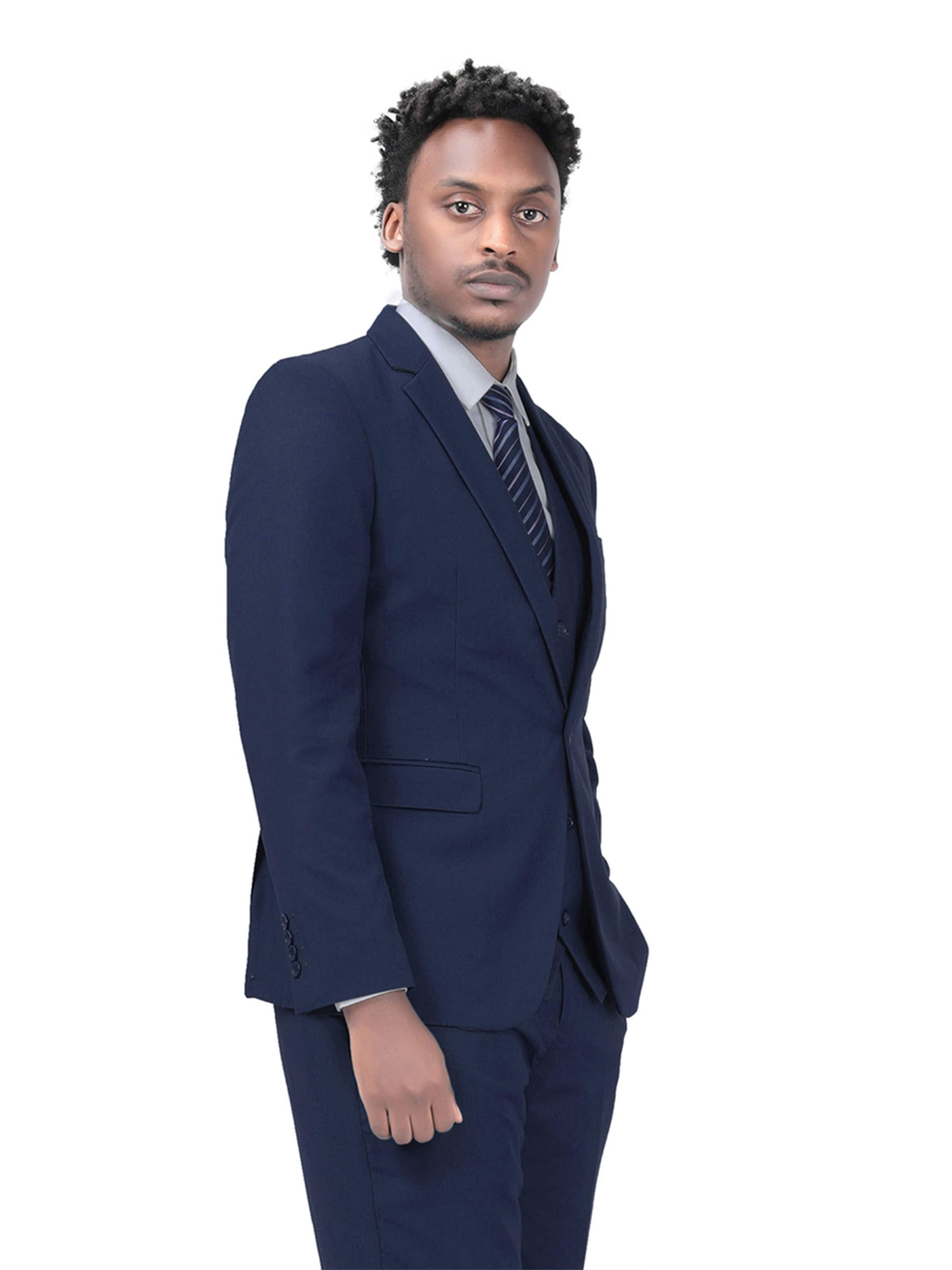 Youthup Slim fit Suit Jacket in Blue