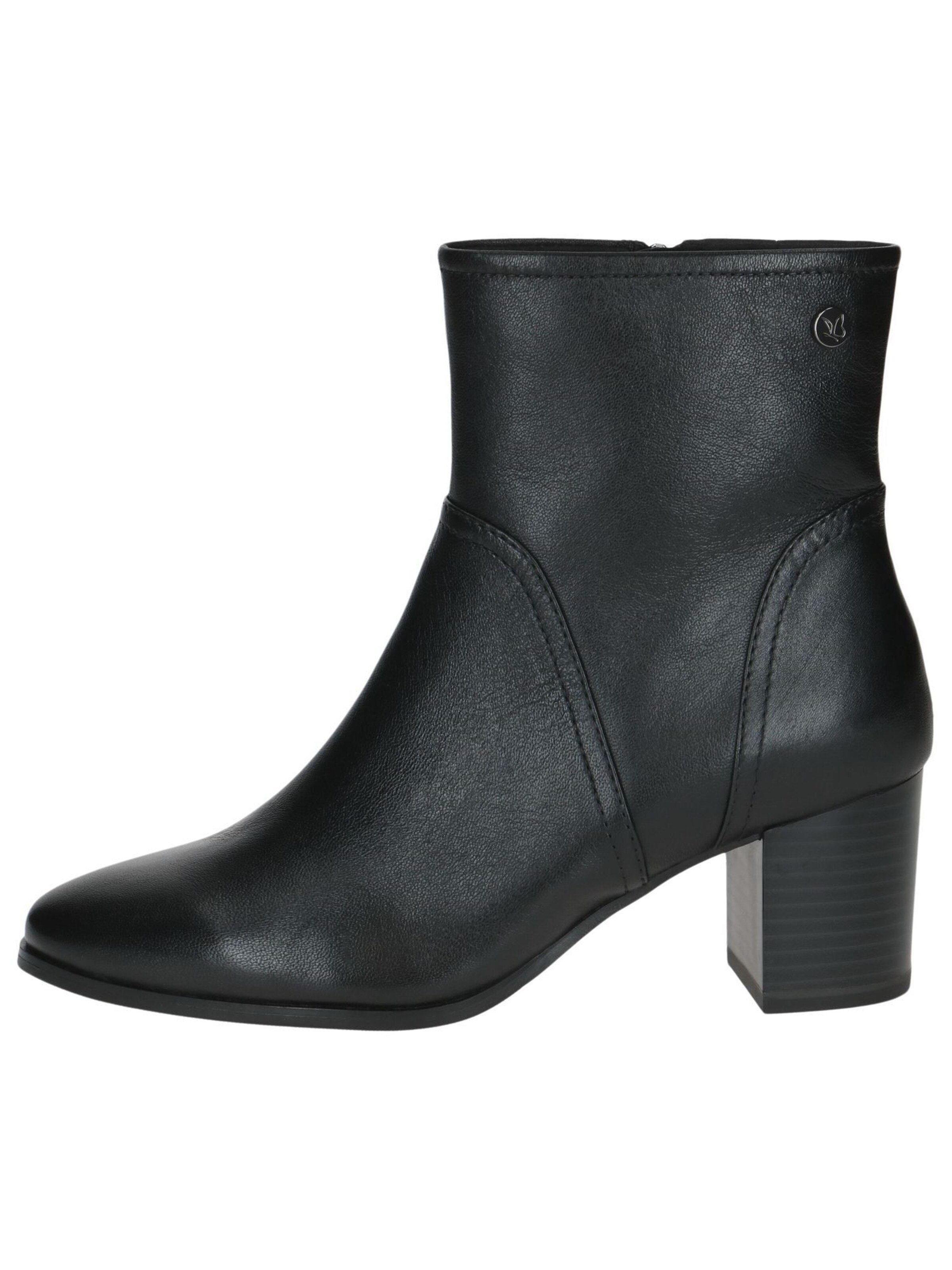 CAPRICE Ankle Boots in Black