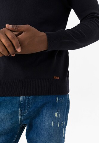 Pull-over Jimmy Sanders en bleu