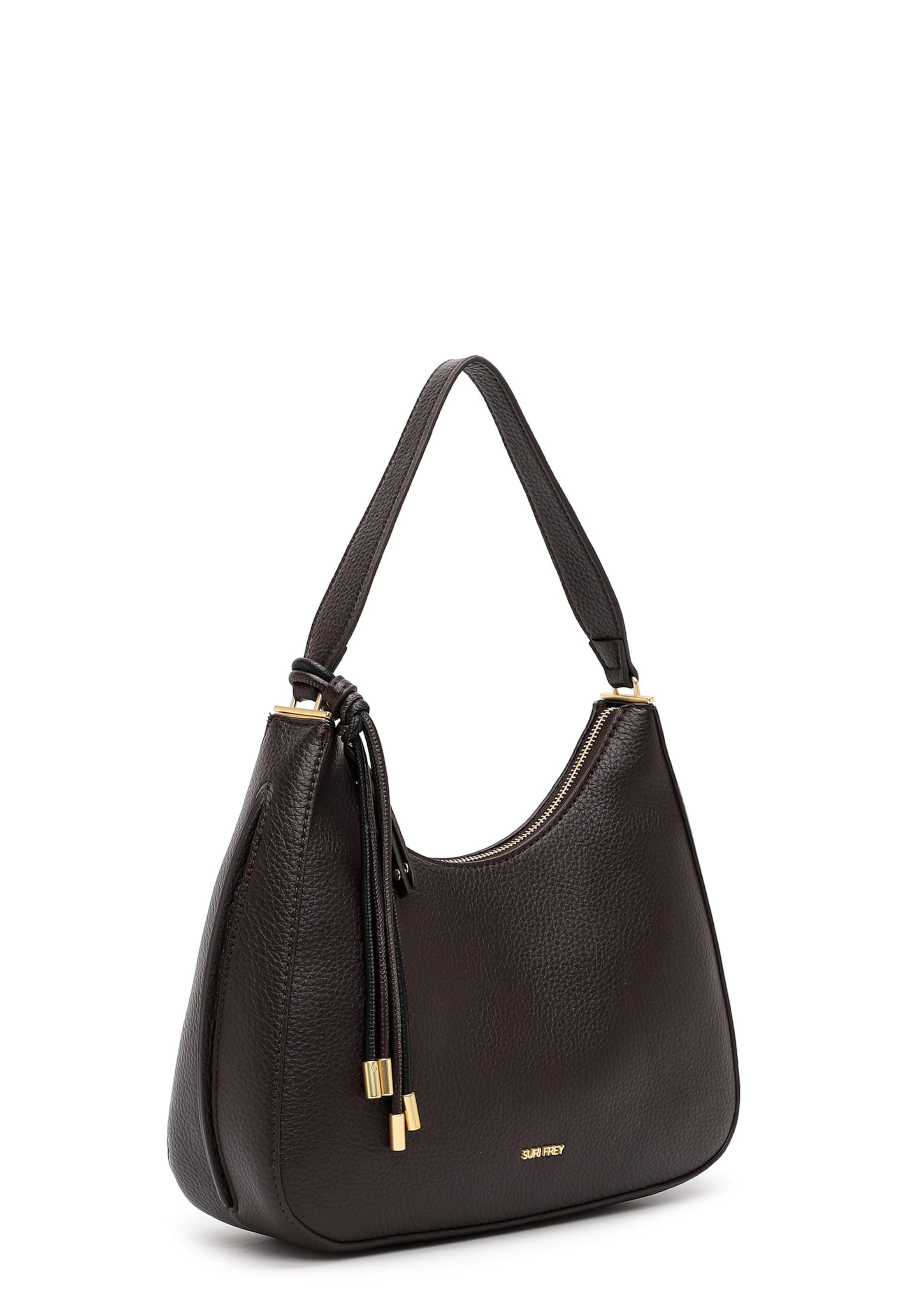 Borsa a sacco 'Judy' di Suri Frey in bronzo