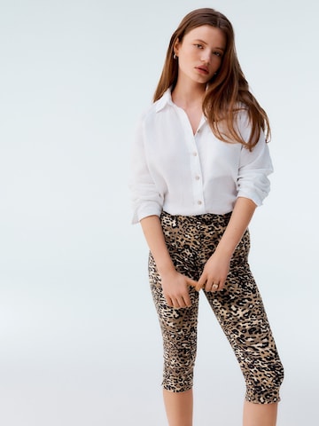 Next - regular Pantalón en marrón