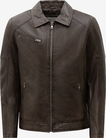 Veste mi-saison 'Claude' RICANO en marron : devant