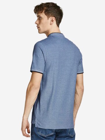 JACK & JONES Shirt 'Paulos Mao' in Blue