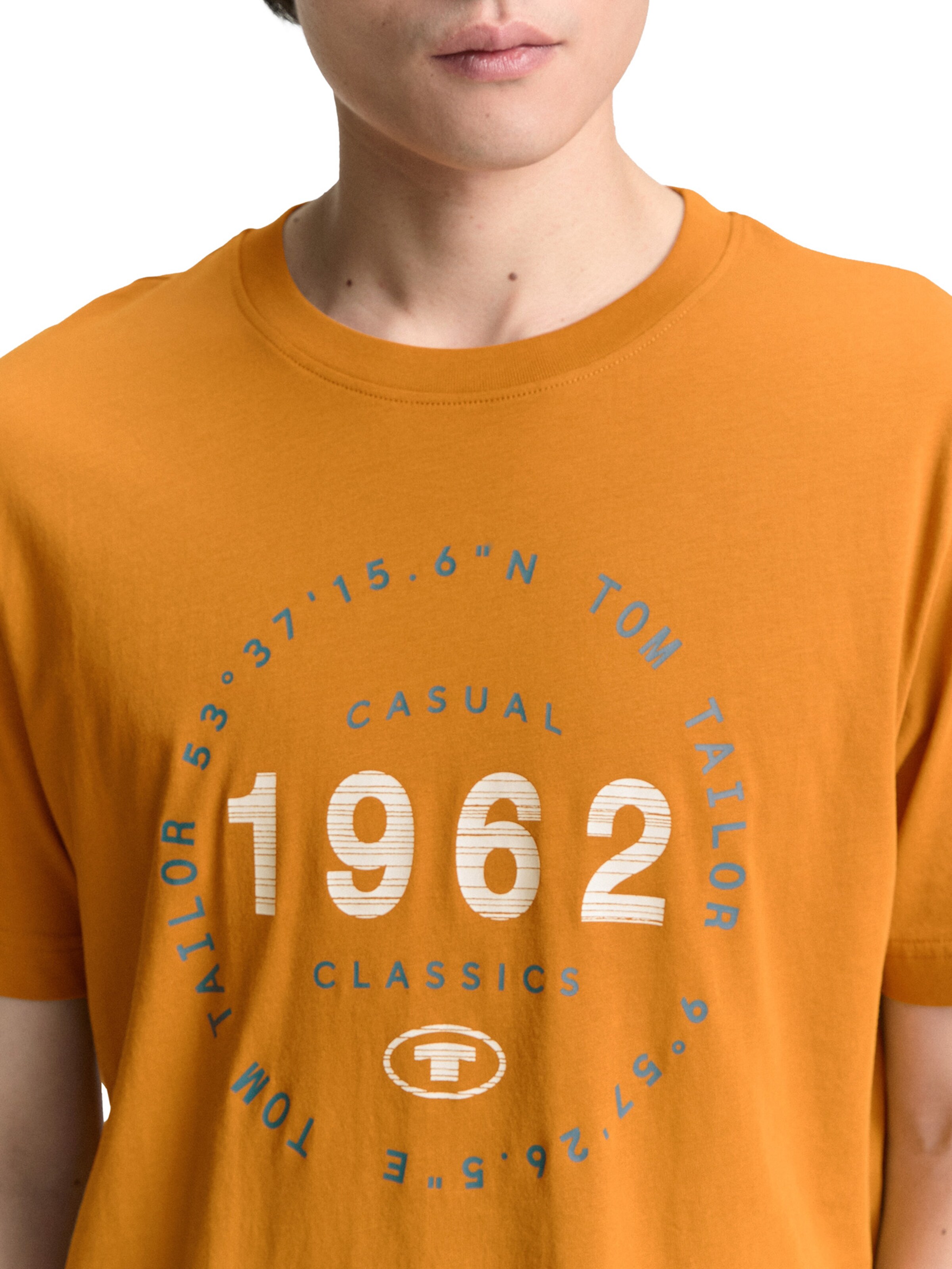 TOM TAILOR - Camiseta en marrón