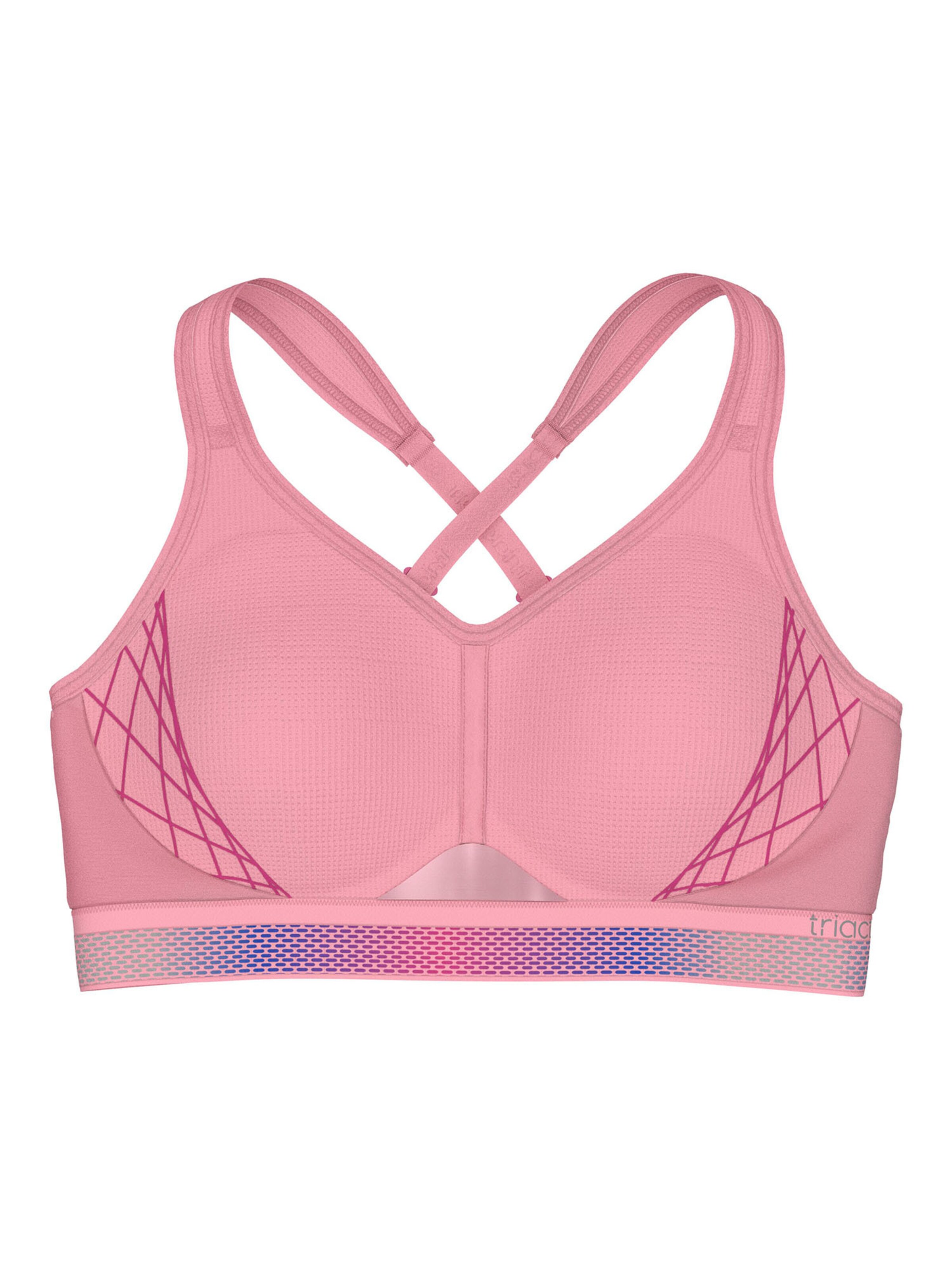 TRIUMPH Bralette Sports bra ' Triaction Cardio Flow ' in Pink