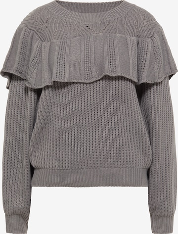 Pull-over myMo ROCKS en gris : devant