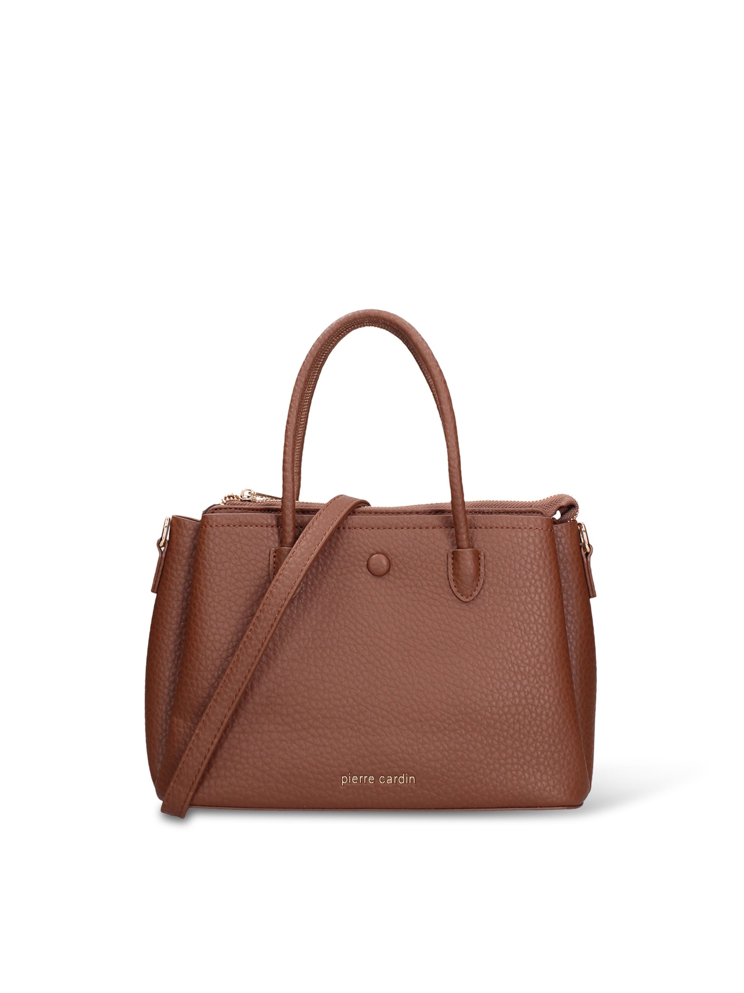 Sacs à main PIERRE CARDIN en marron : devant
