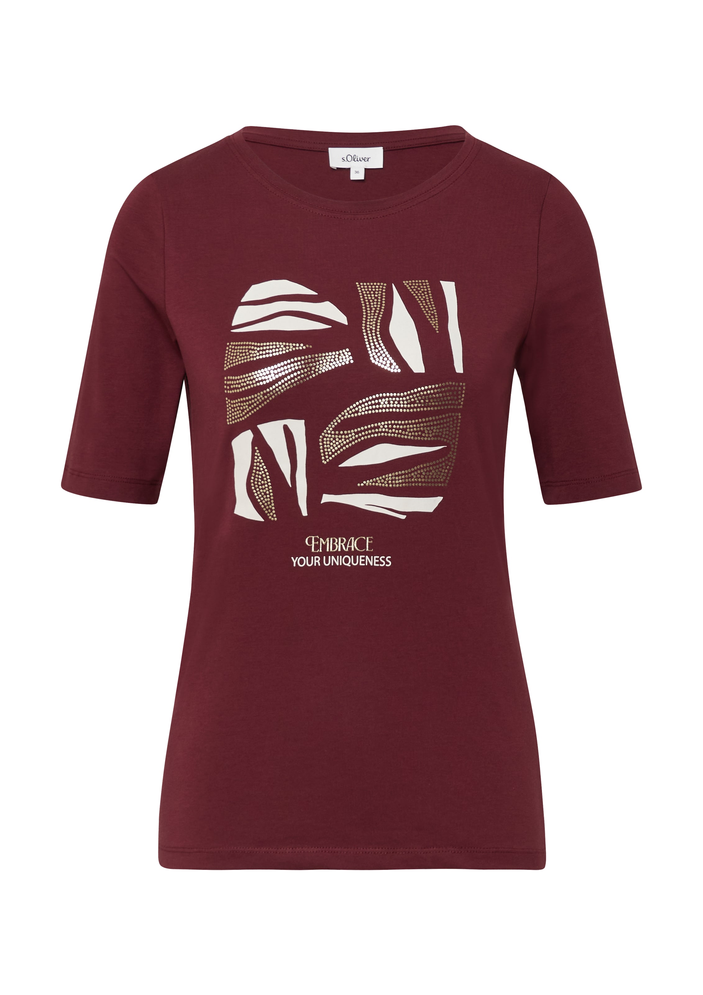 s.Oliver Shirt in Red: front