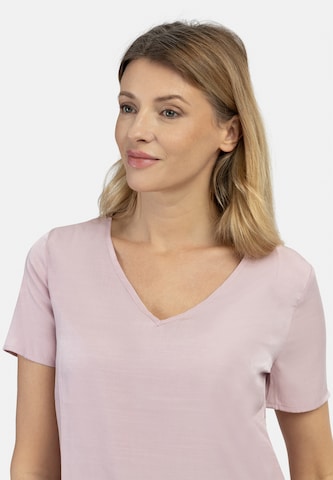 Camicia da donna di usha WHITE LABEL in rosa