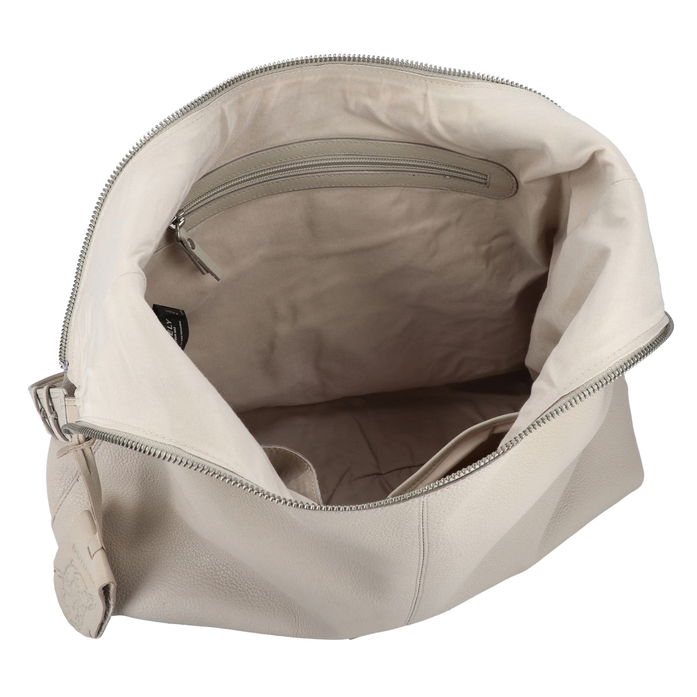 Burkely Schultertasche 'Soft Skylar' in Grau