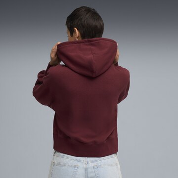PUMA Sweatshirt 'Wardrobe Ess' in Red