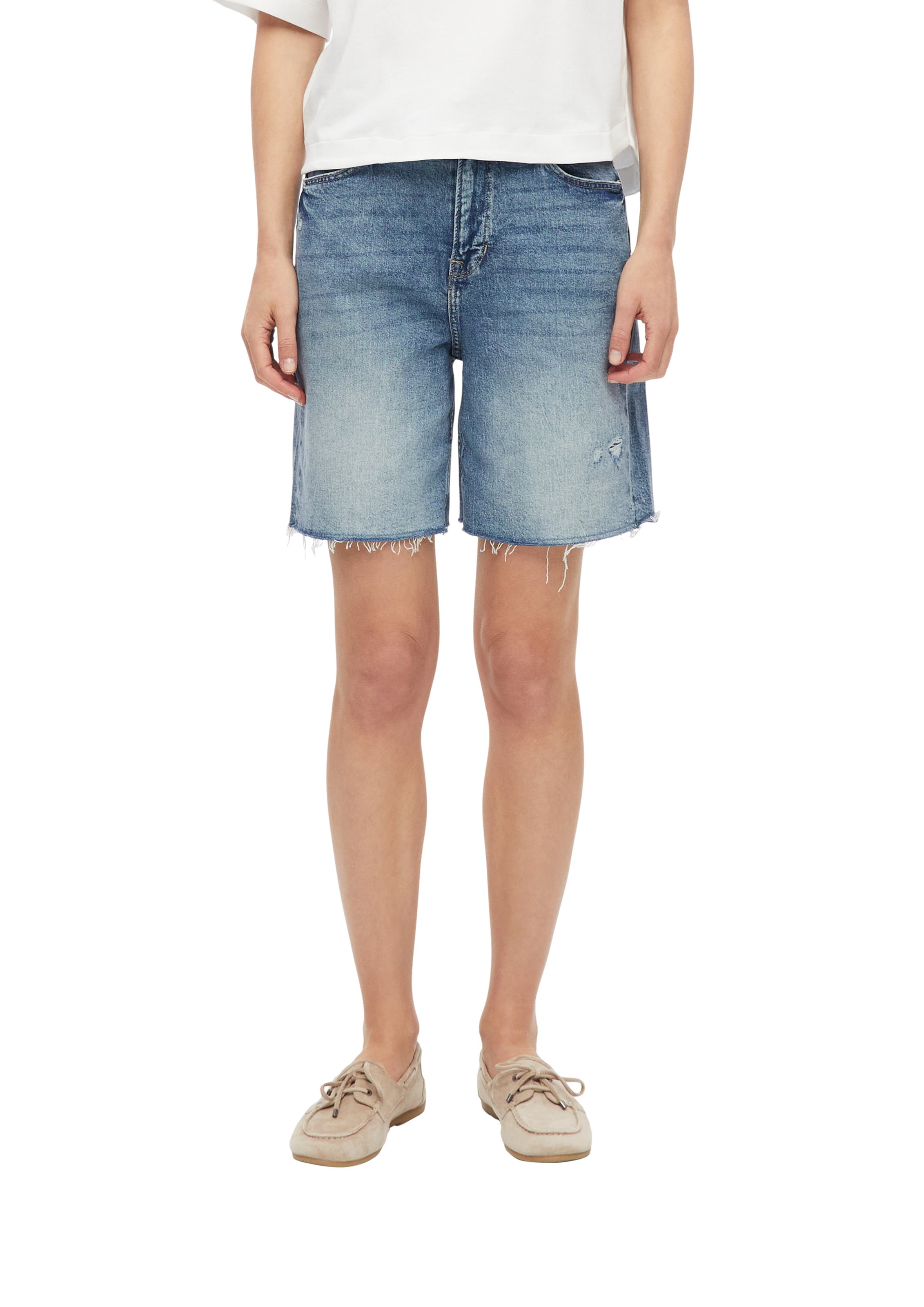 s.Oliver Wide leg Jeans ' SURI ' in Blauw
